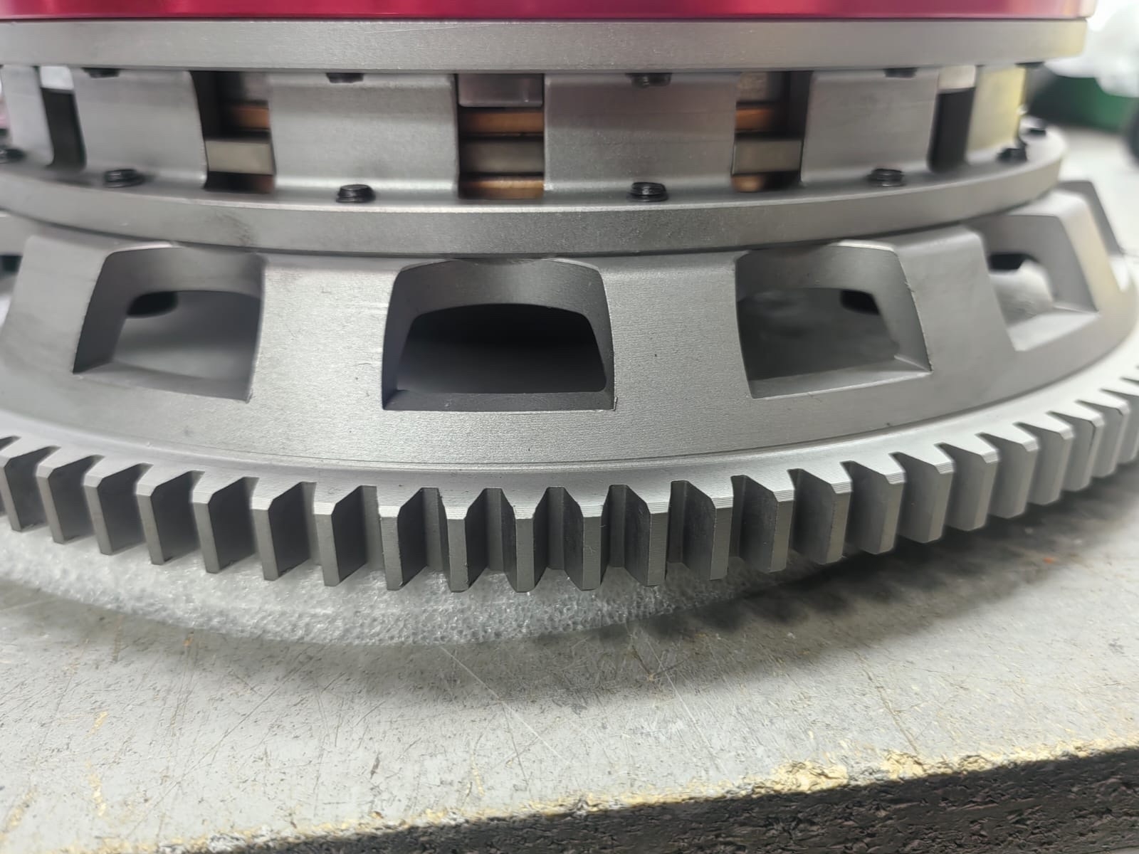 Сцепление 1UZ 3UZ двухдисковая керамика под КПП R154 Getrag ZF