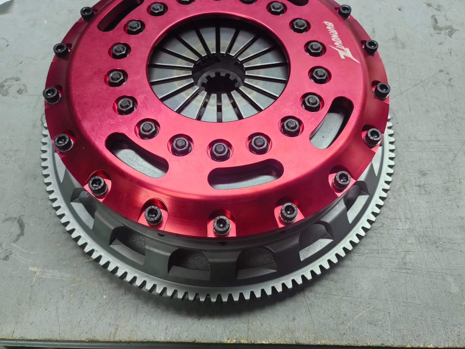 Сцепление 1UZ 3UZ двухдисковая керамика под КПП R154 Getrag ZF