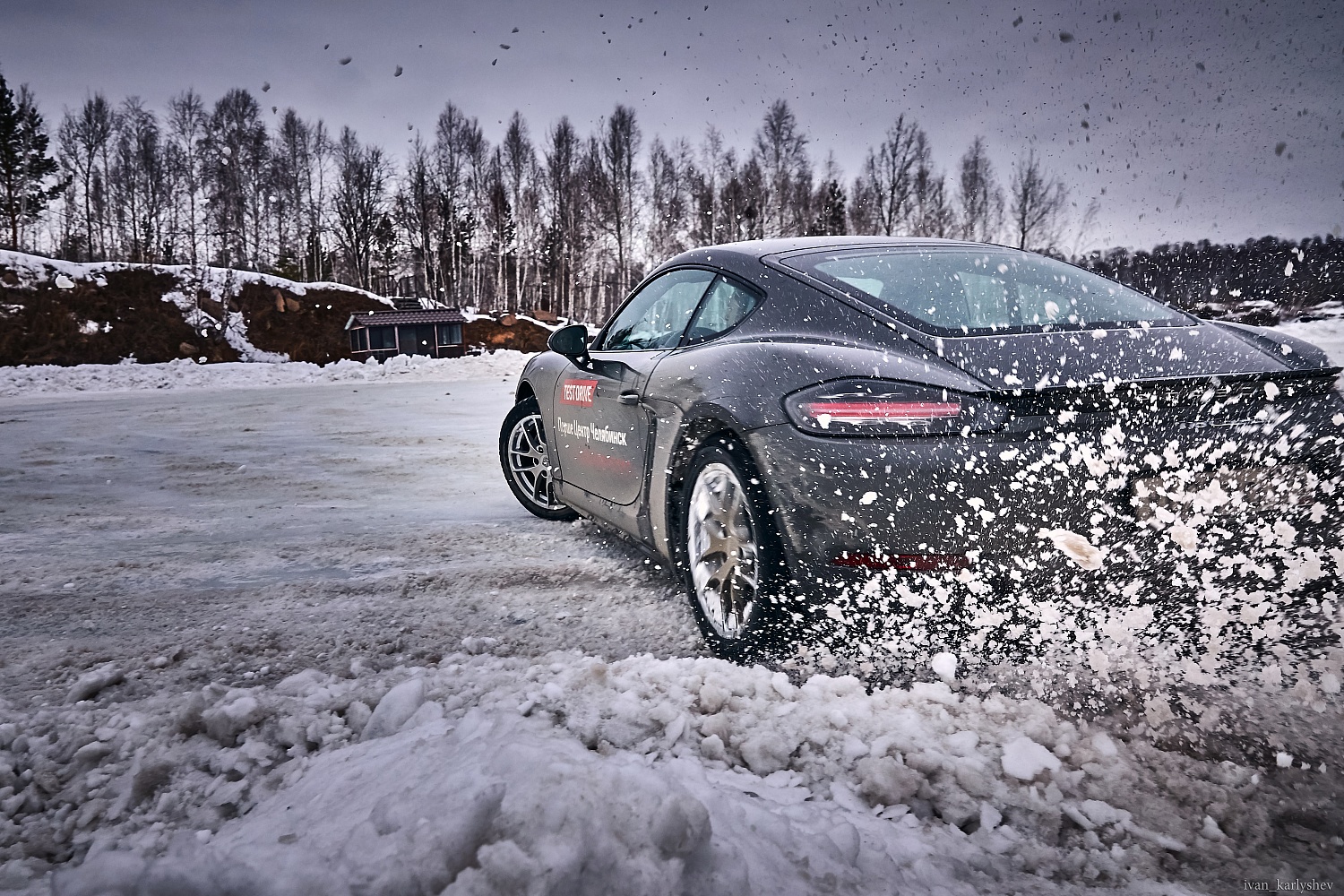 Зимний тренинг для владельцев автомобилей Porsche Ice Weekend 2019 
