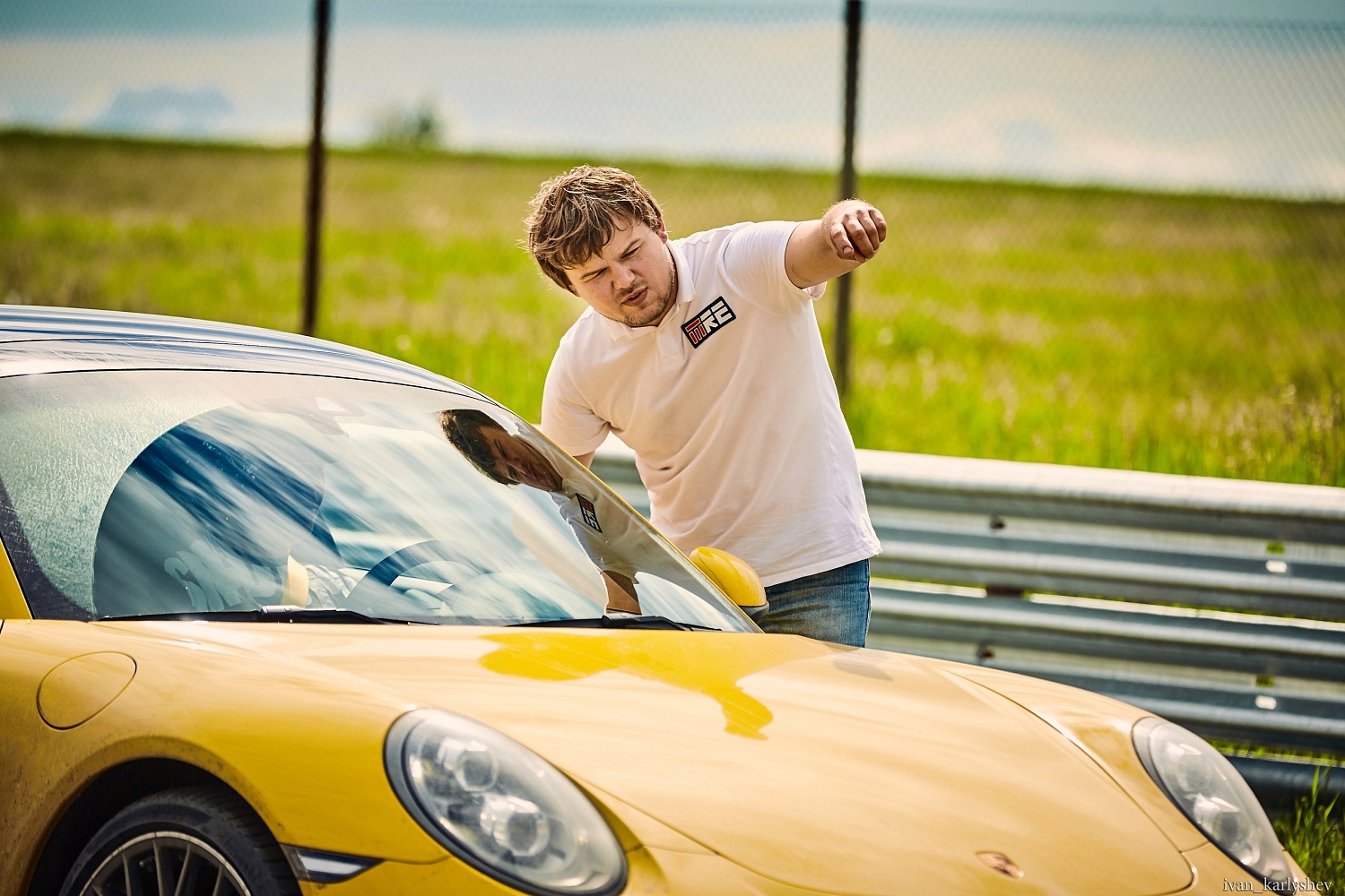 Тренинг владельцев Porsche 911 на трассе Т-моторс 2017