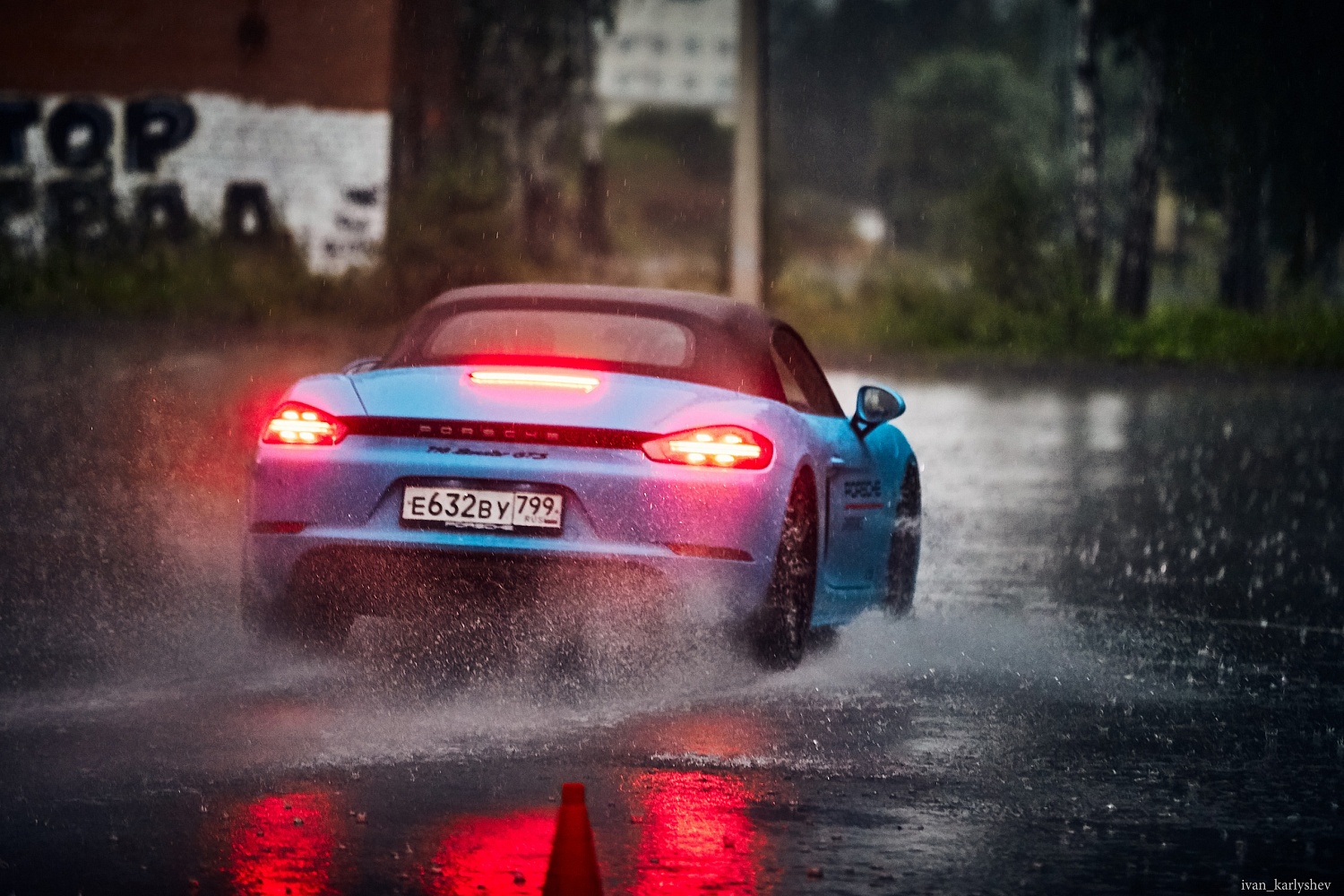 Летний тренинг для клиентов Porsche Experience 2018