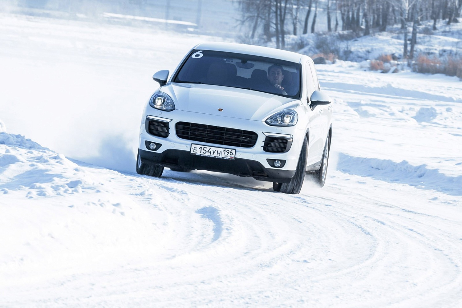 Зимний тренинг для клиентов Порше Екатеринбург Porsche Roadshow Ekaterinburg 2018