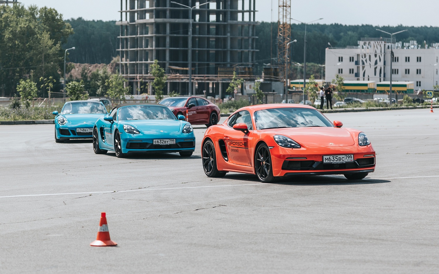 Летний тренинг для клиентов Porsche Experience 2018