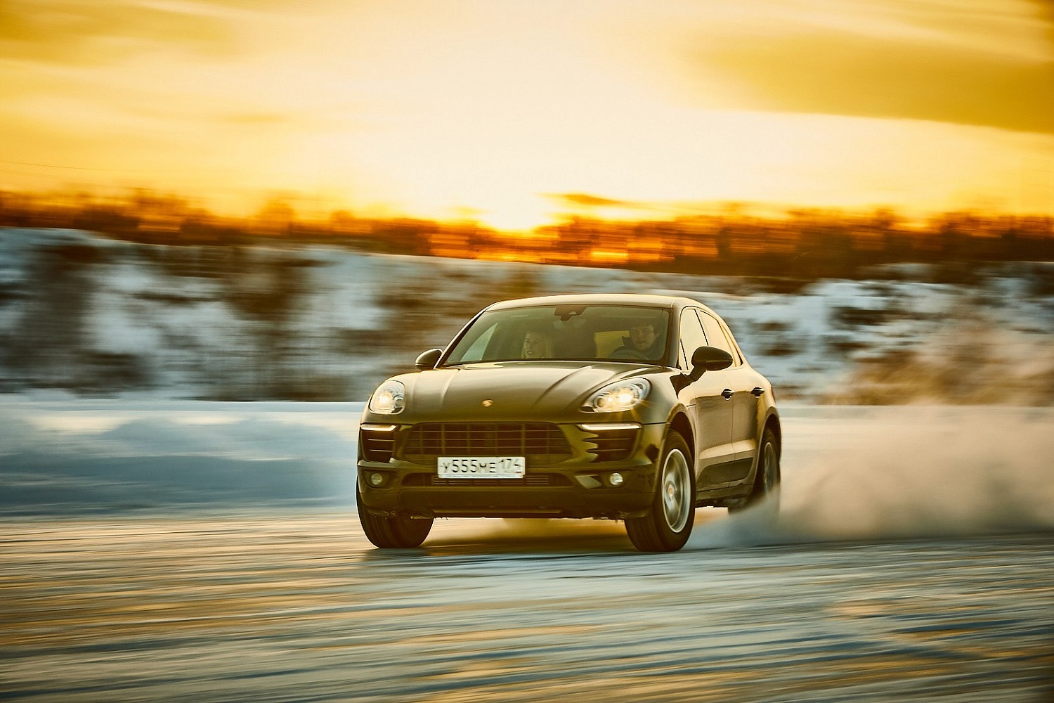 Зимний тренинг для владельцев Porsche Winter Ice Training 2018
